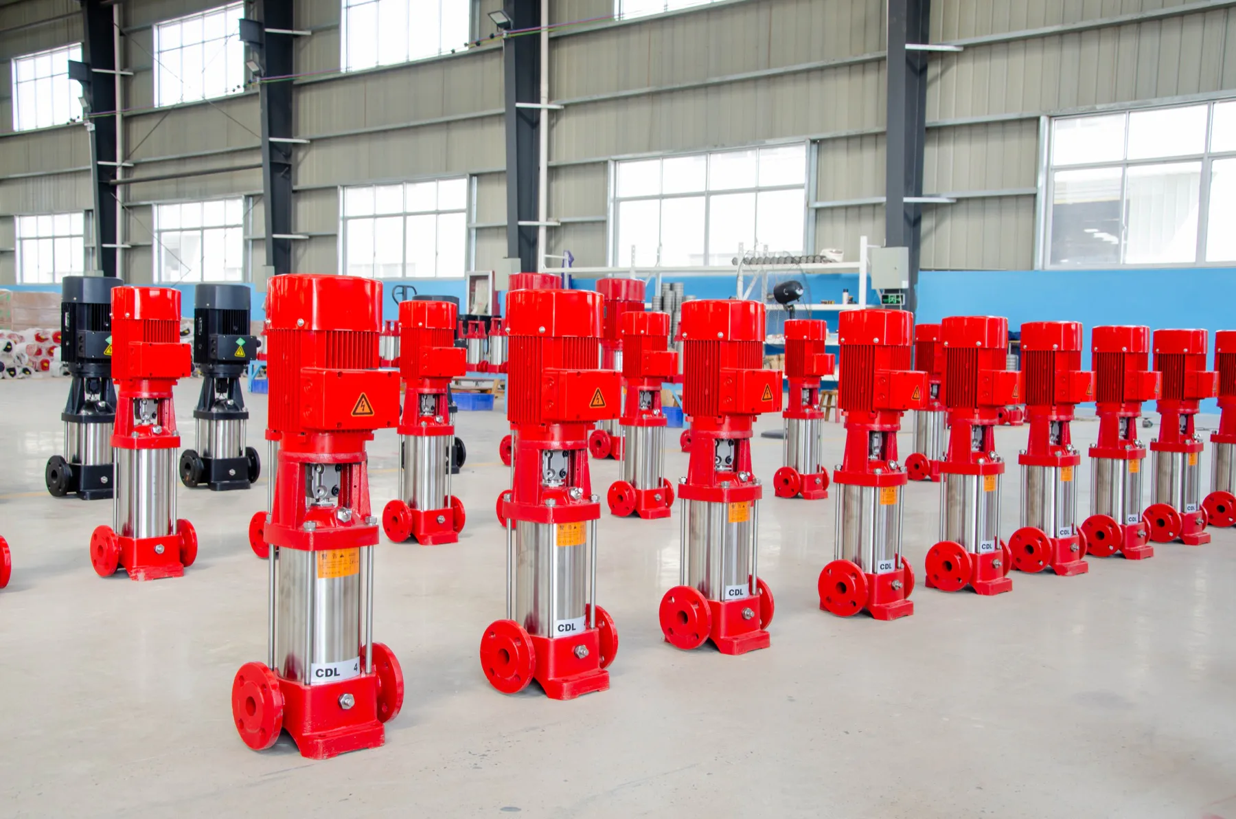 Vertical pump assembly