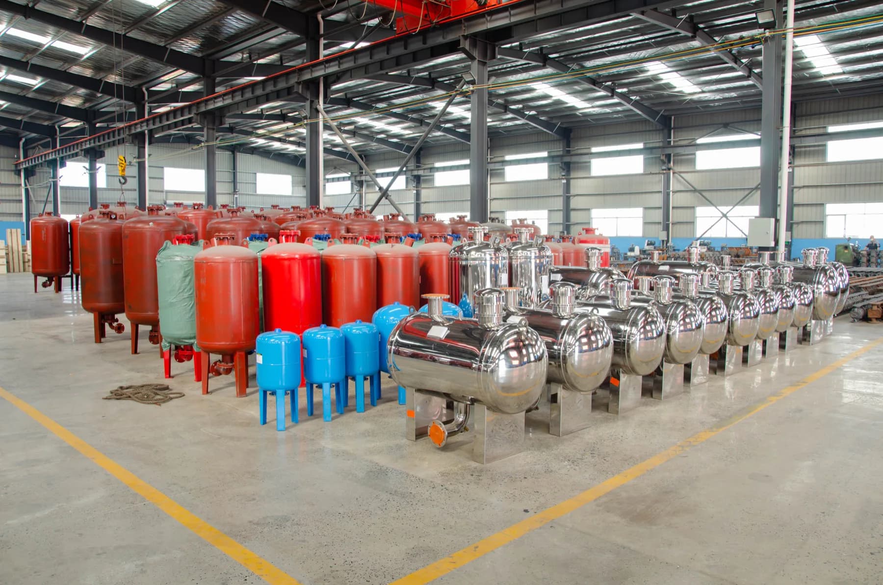 Water supply equipment fabrication