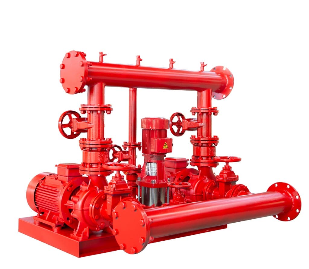 2 Electric + jockey pump set