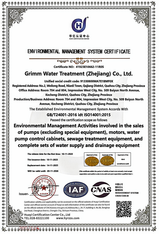 ISO 14001 Environmental Management